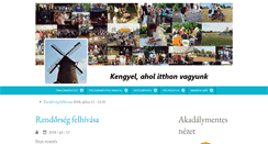 Desktop Screenshot of kengyel.hu